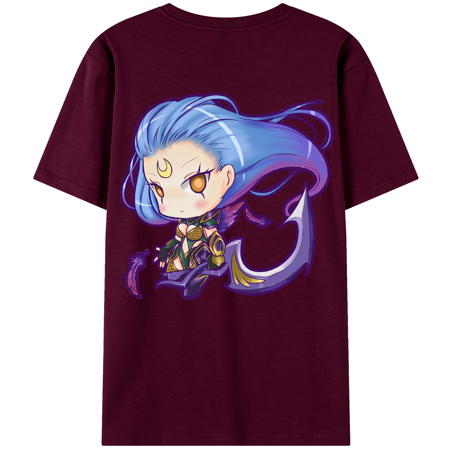 リーグ・オブ・レジェンド League of Legends LOL レディース半袖Tシャツ(バックプリント)